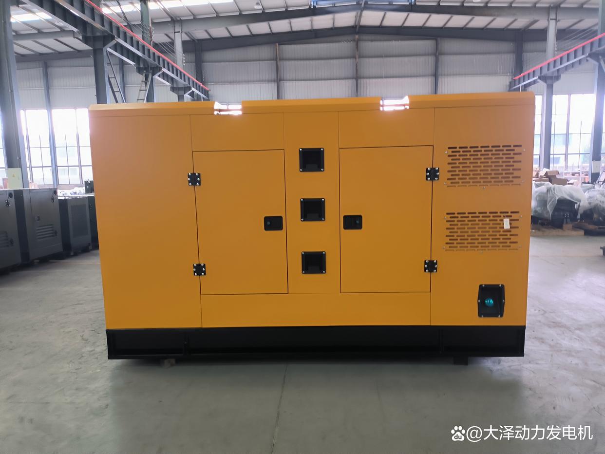 100kW柴油发电机 户外应急备用电力系统的坚实后盾