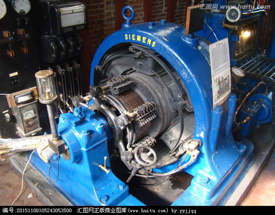 西门子发电机 工业科技与光影艺术的完美交汇